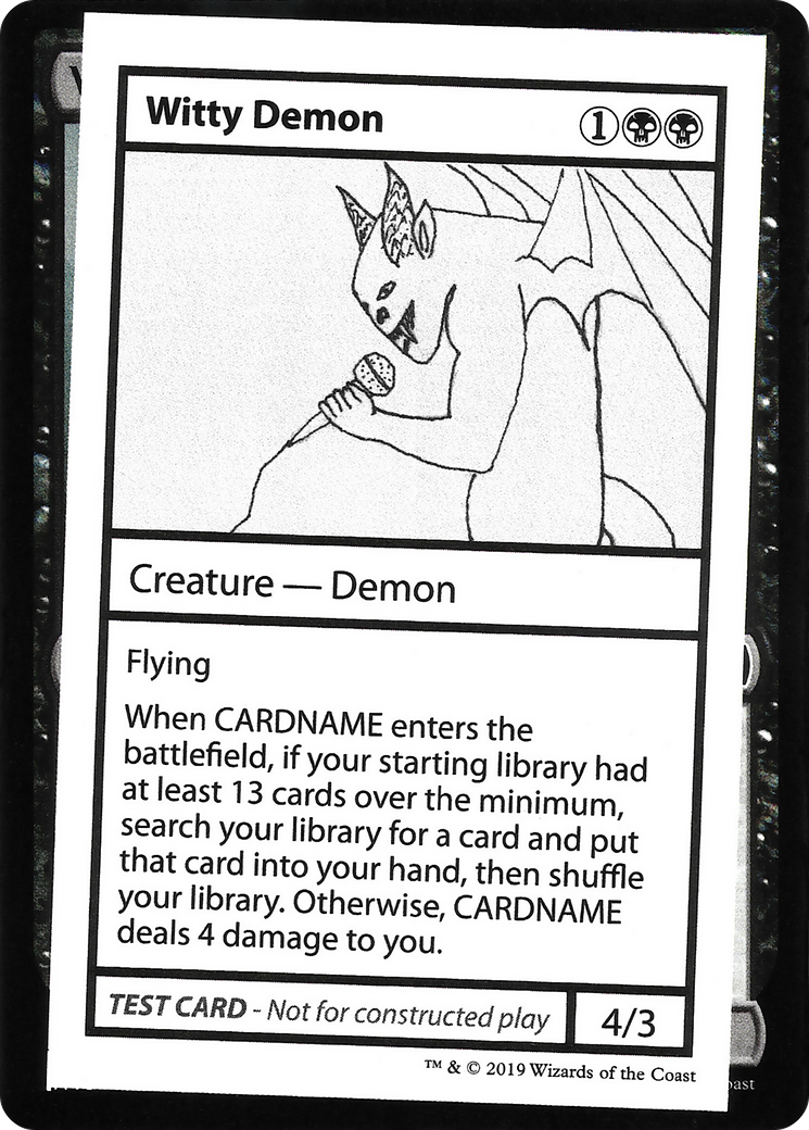 Witty Demon [CMB2-50]