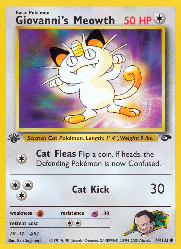 Giovanni's Meowth [GYM2-74]