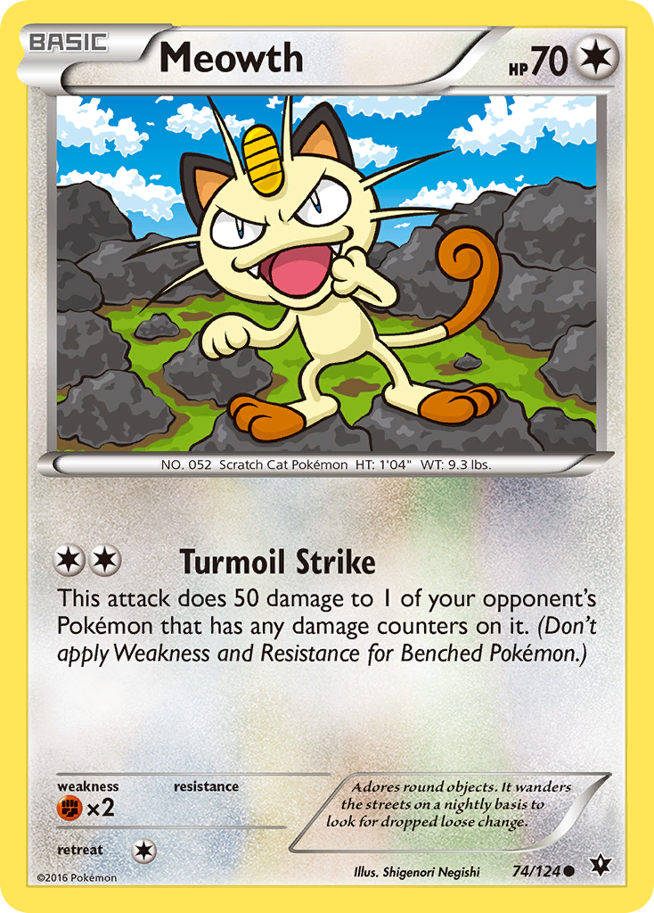 Meowth [XY10-74]