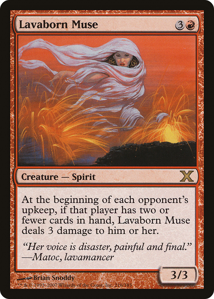 Lavaborn Muse [10E-216]