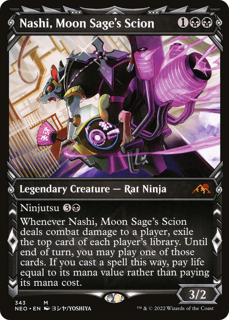 Nashi, Moon Sage's Scion - Showcase [NEO-343]