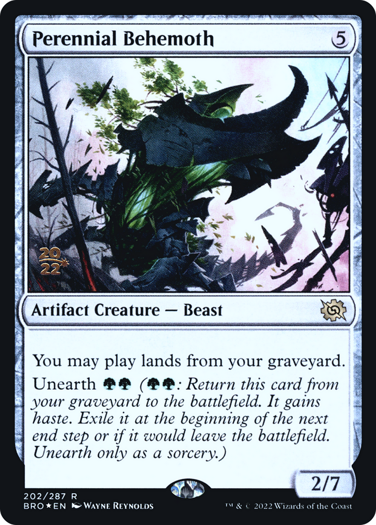 Perennial Behemoth - Prerelease Promo [PBRO-202s]