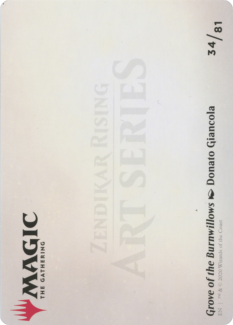 Grove of the Burnwillows // Grove of the Burnwillows - Borderless [AZNR-34]