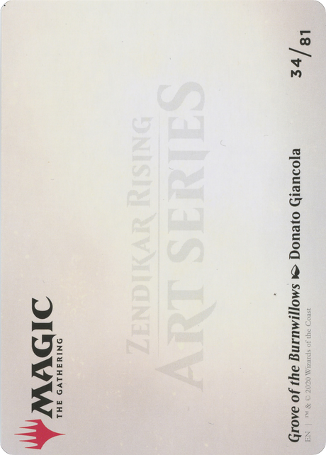 Grove of the Burnwillows // Grove of the Burnwillows - Borderless [AZNR-34]