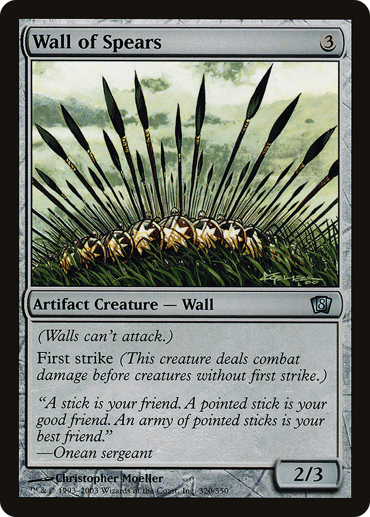 Wall of Spears [8ED-320★]