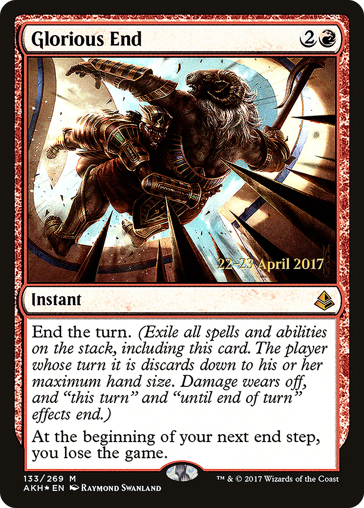 Glorious End - Prerelease Promo [PAKH-133s]