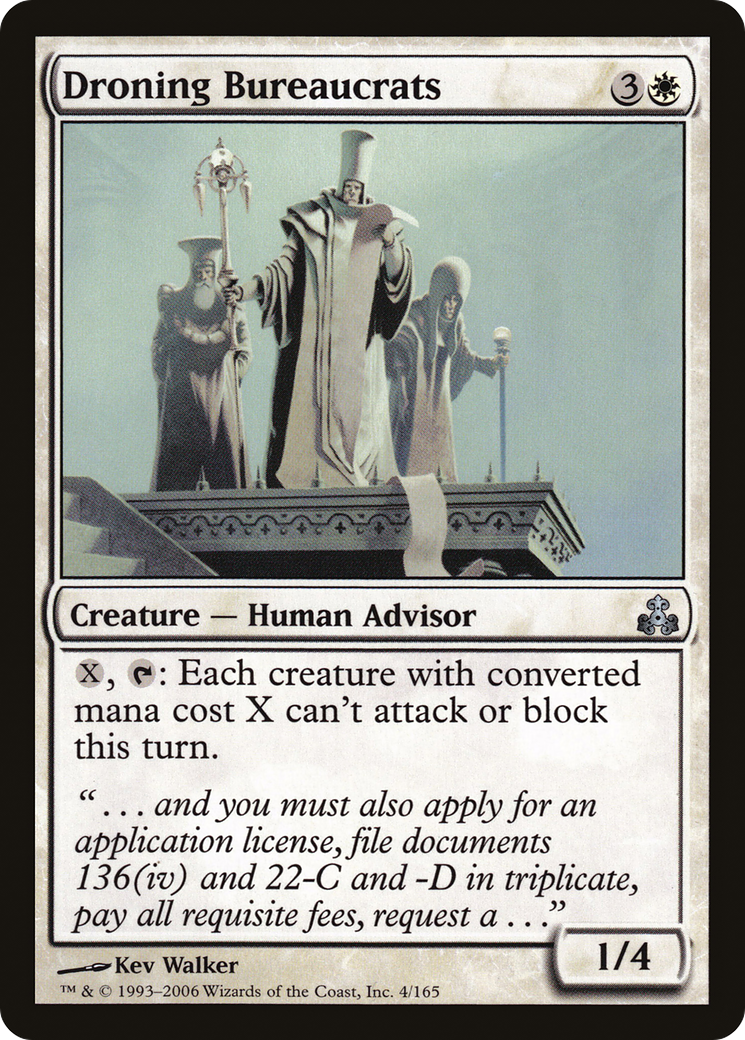 Droning Bureaucrats [GPT-4]