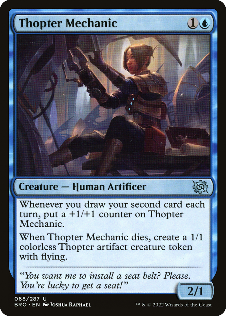 Thopter Mechanic [BRO-68]