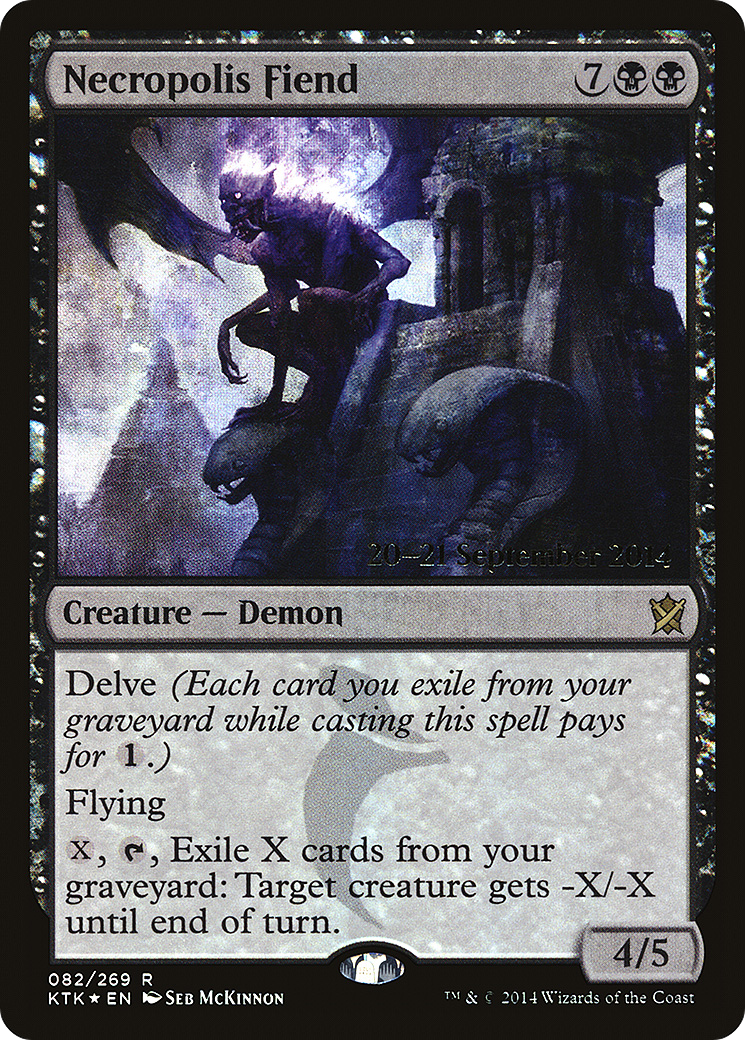 Necropolis Fiend - Prerelease Promo [PKTK-82s]