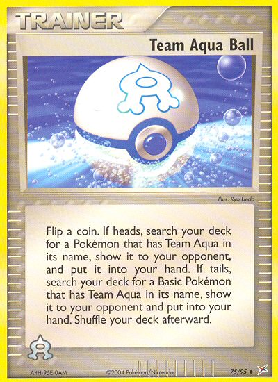 Team Aqua Ball [EX4-75]