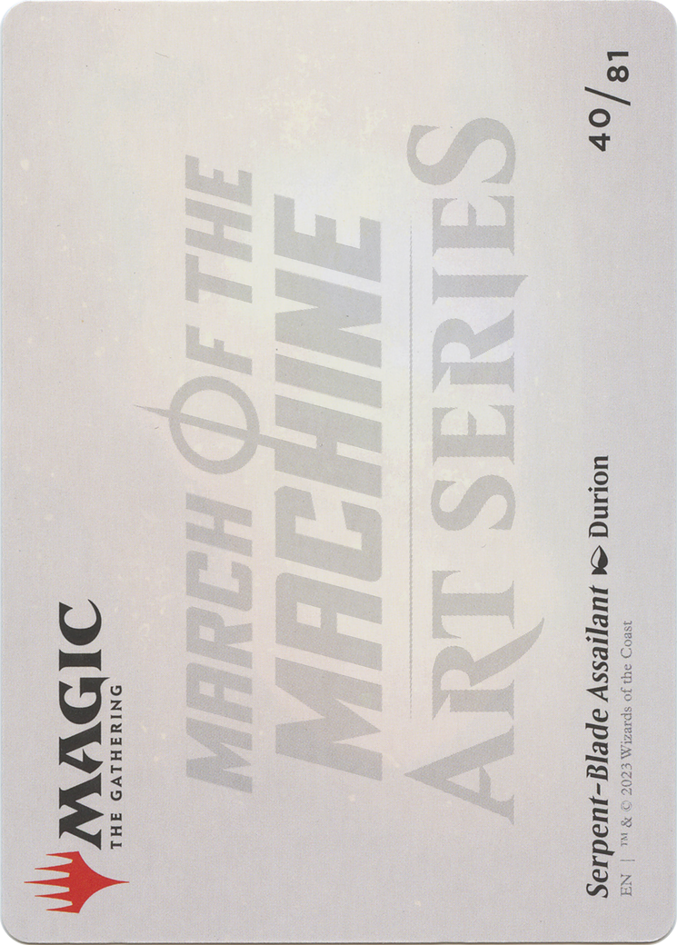 Serpent-Blade Assailant // Serpent-Blade Assailant [AMOM-40]