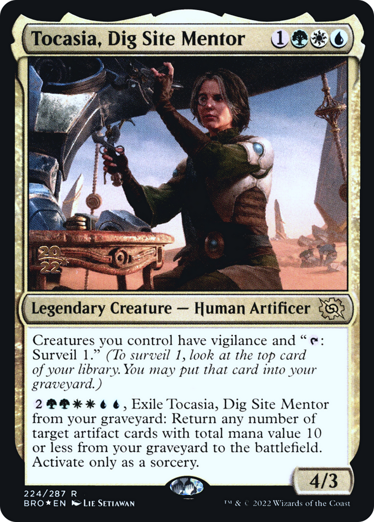 Tocasia, Dig Site Mentor - Prerelease Promo [PBRO-224s]