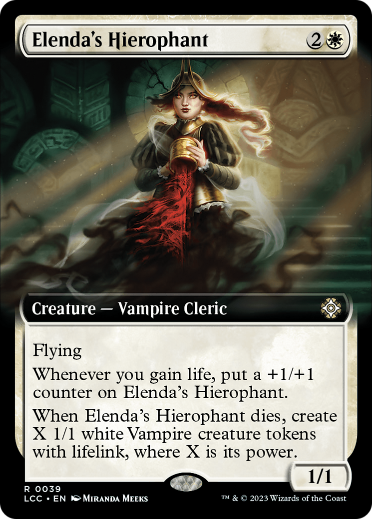 Elenda's Hierophant - Extended Art [LCC-39]