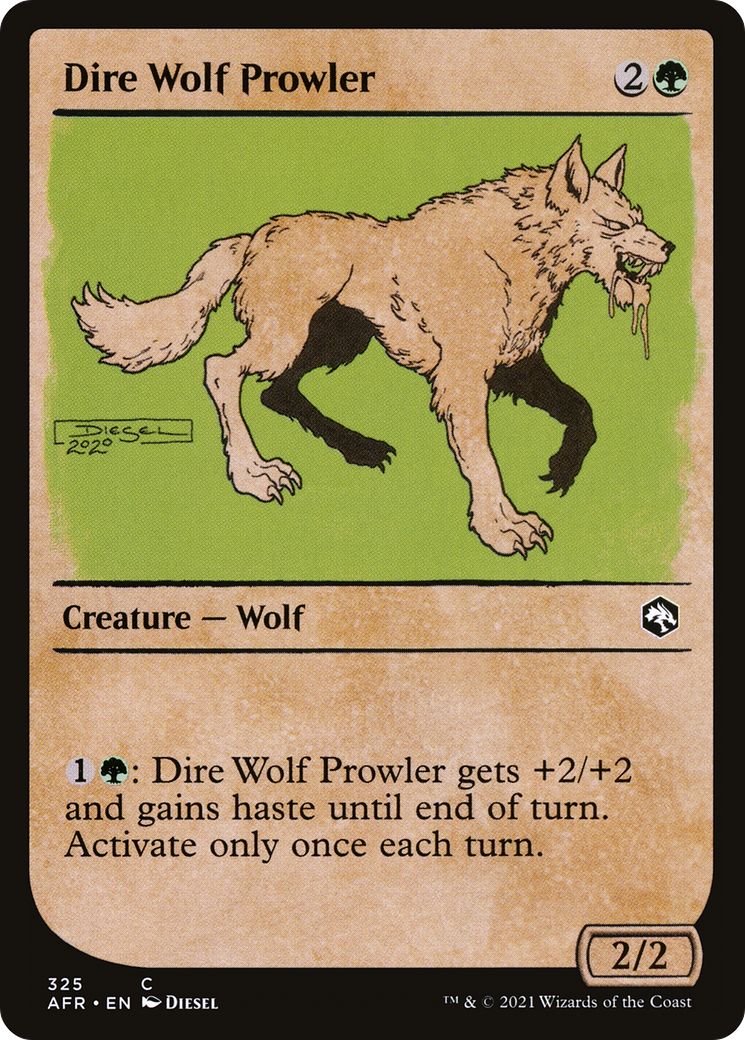 Dire Wolf Prowler - Showcase [AFR-325]