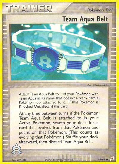 Team Aqua Belt [EX4-76]