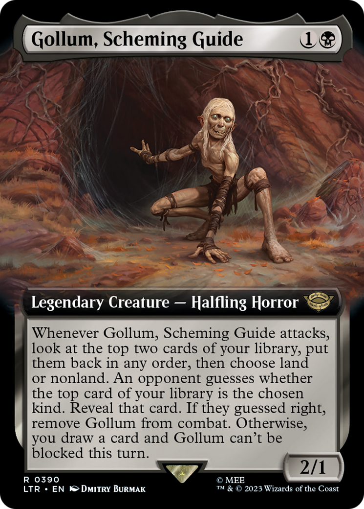 Gollum, Scheming Guide - Extended Art [LTR-390]