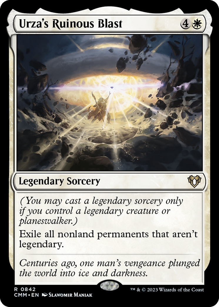 Urza's Ruinous Blast [CMM-842]