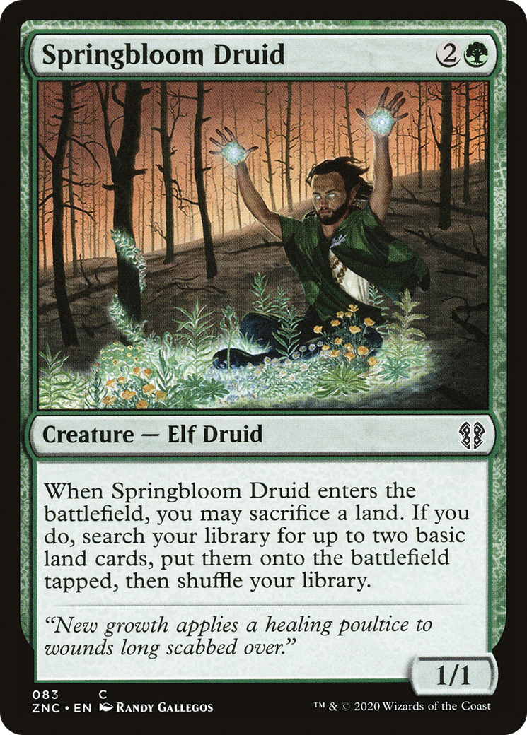 Springbloom Druid [ZNC-83]
