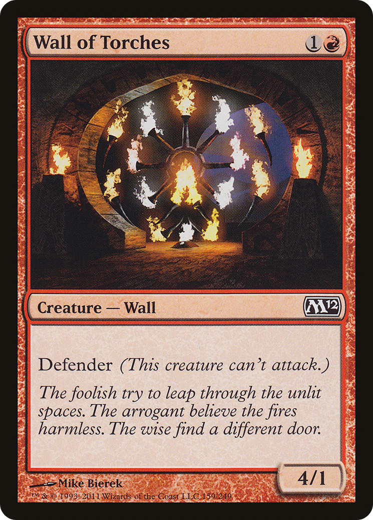 Wall of Torches [M12-159]