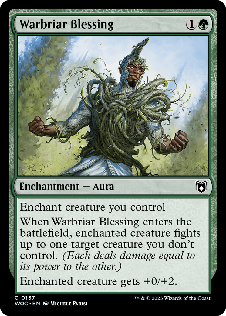 Warbriar Blessing [WOC-137]