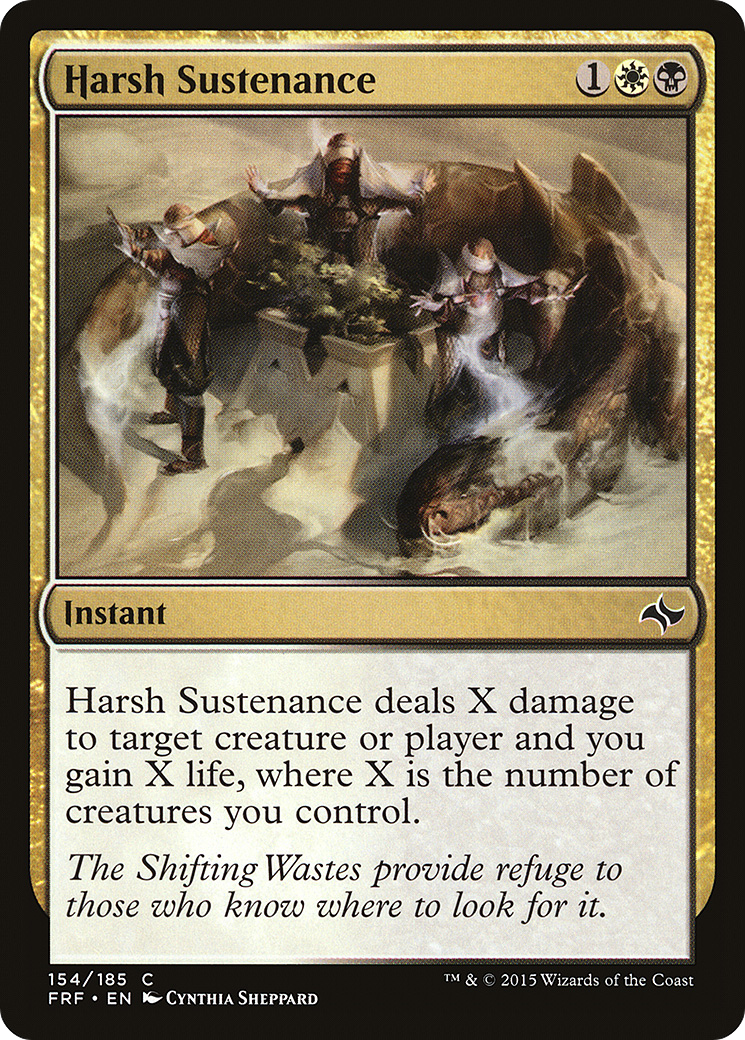 Harsh Sustenance [FRF-154]