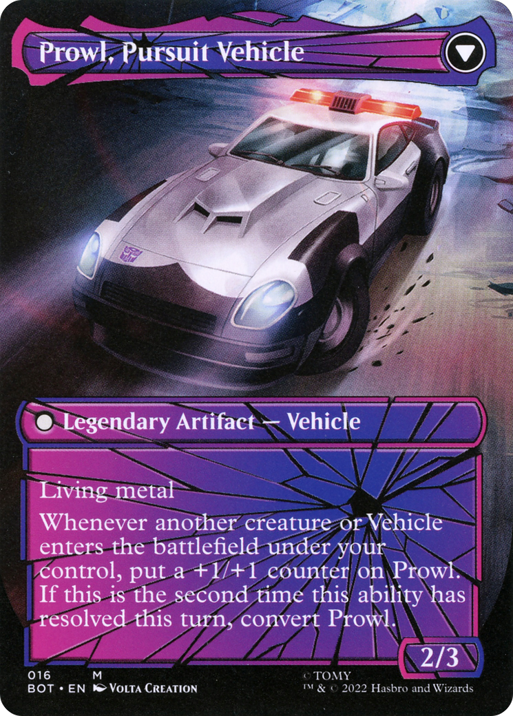 Prowl, Stoic Strategist // Prowl, Pursuit Vehicle - Borderless [BOT-16]