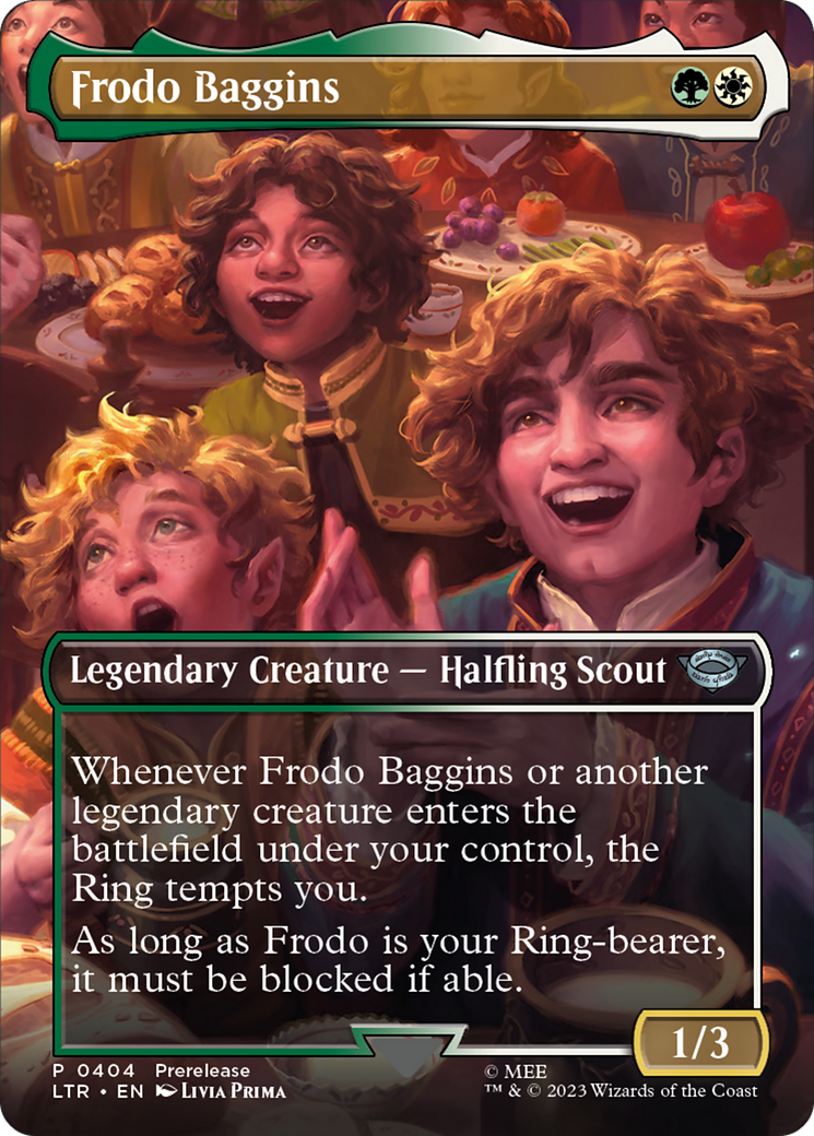Frodo Baggins - Borderless - Prerelease Promo [LTR-404]