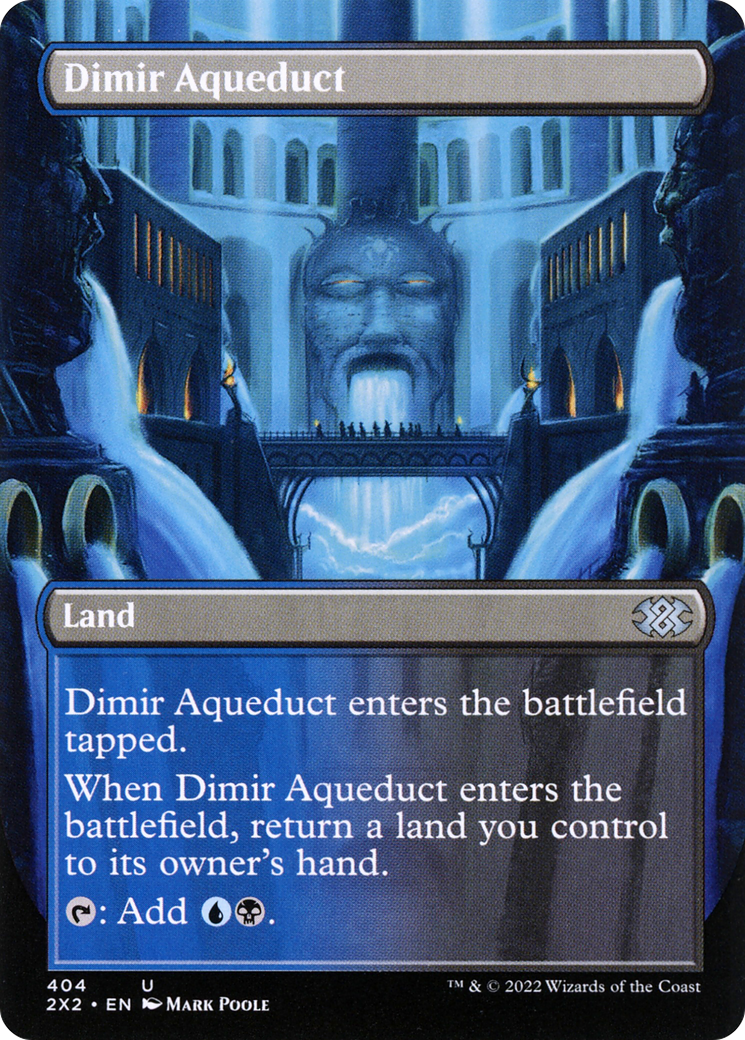 Dimir Aqueduct - Borderless [2X2-404]