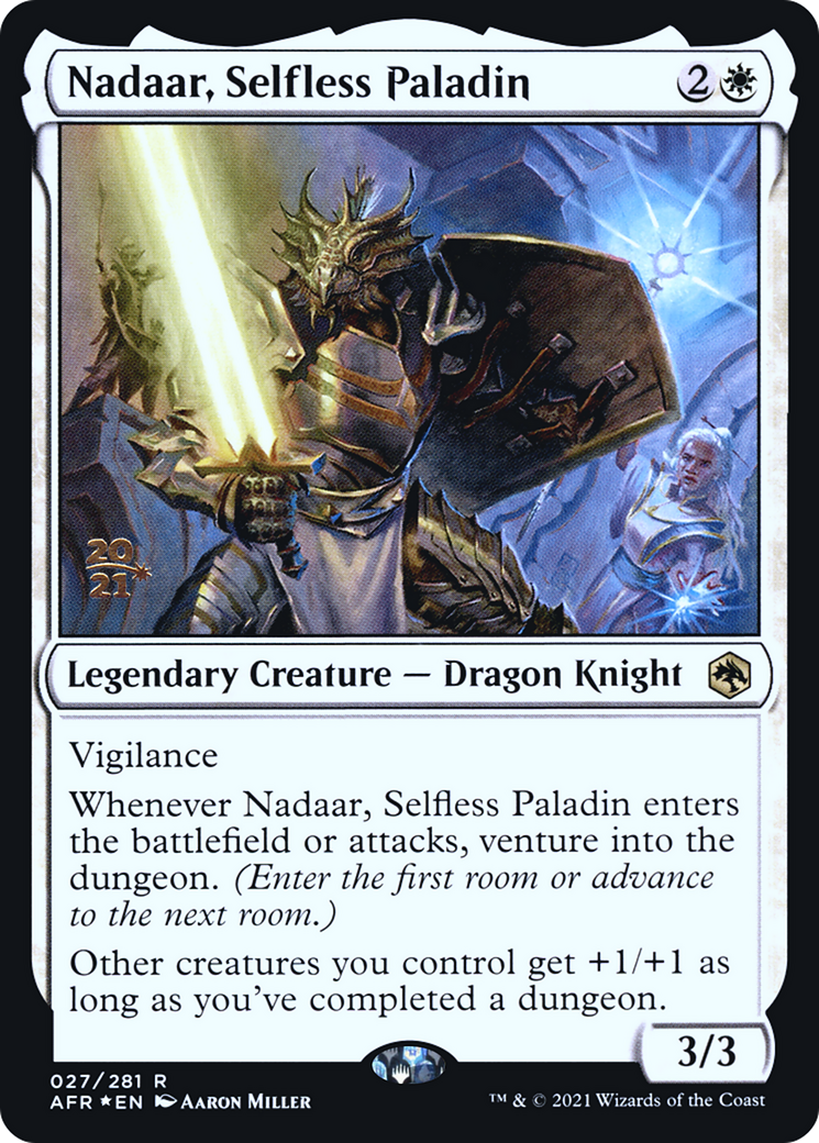 Nadaar, Selfless Paladin - Prerelease Promo [PAFR-27s]