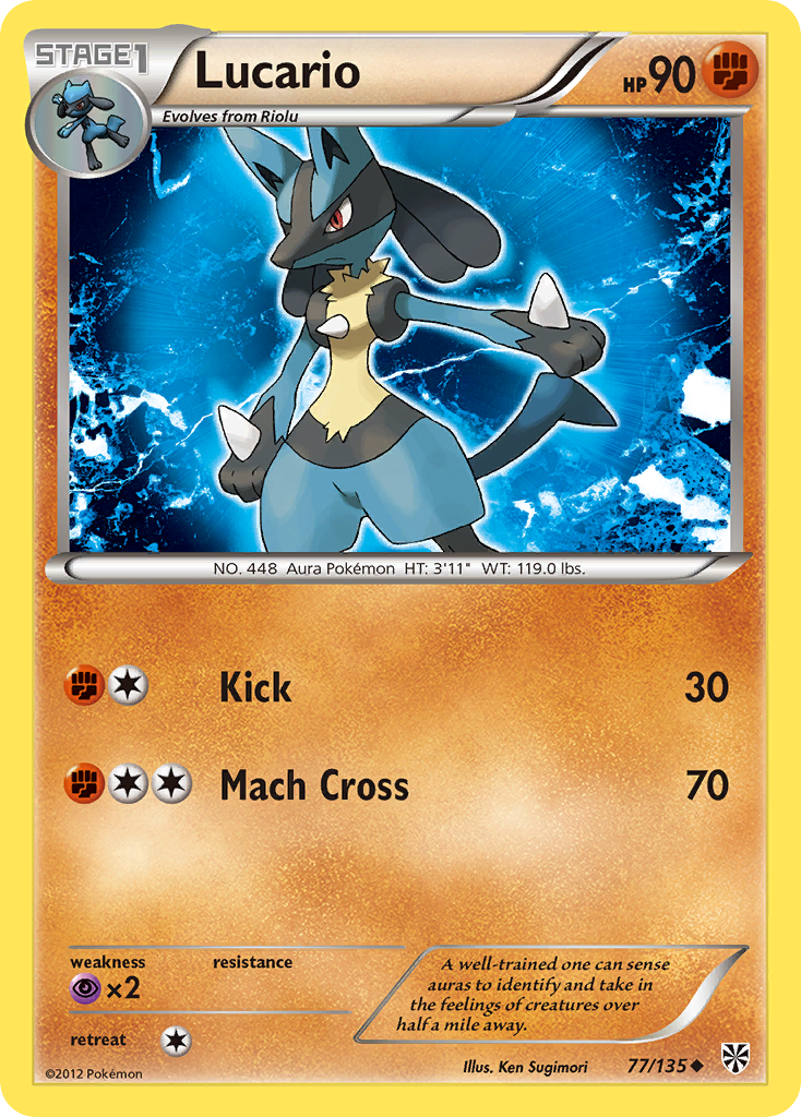 Lucario [BW8-77]