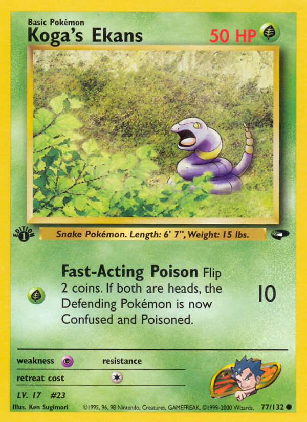 Koga's Ekans [GYM2-77]