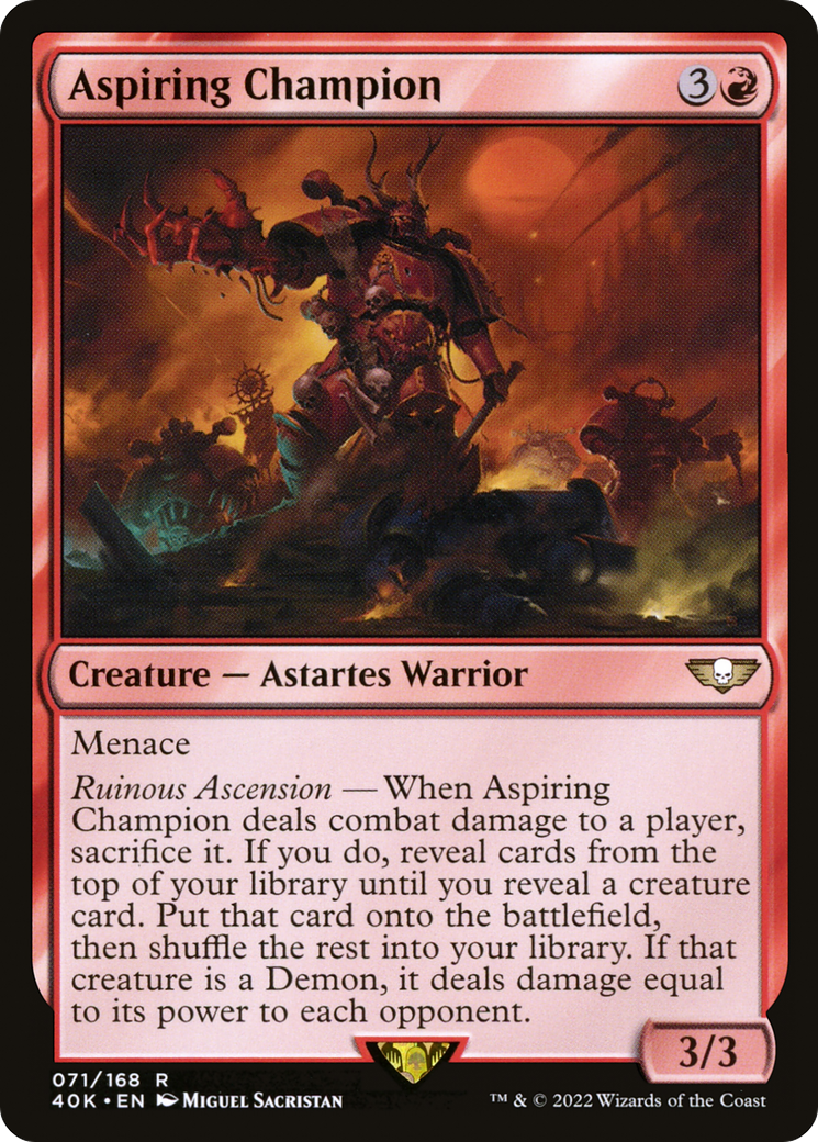 Aspiring Champion [40K-71]