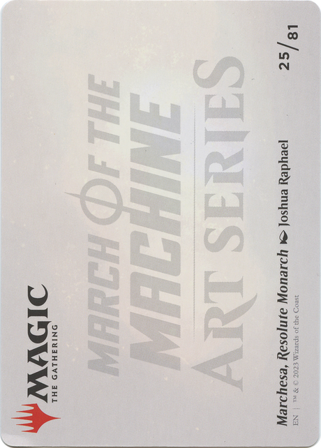 Marchesa, Resolute Monarch // Marchesa, Resolute Monarch [AMOM-25]