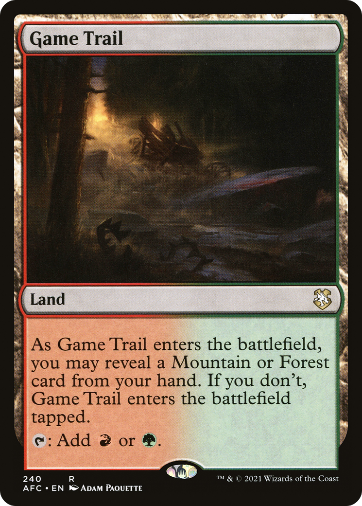 Game Trail [AFC-240]