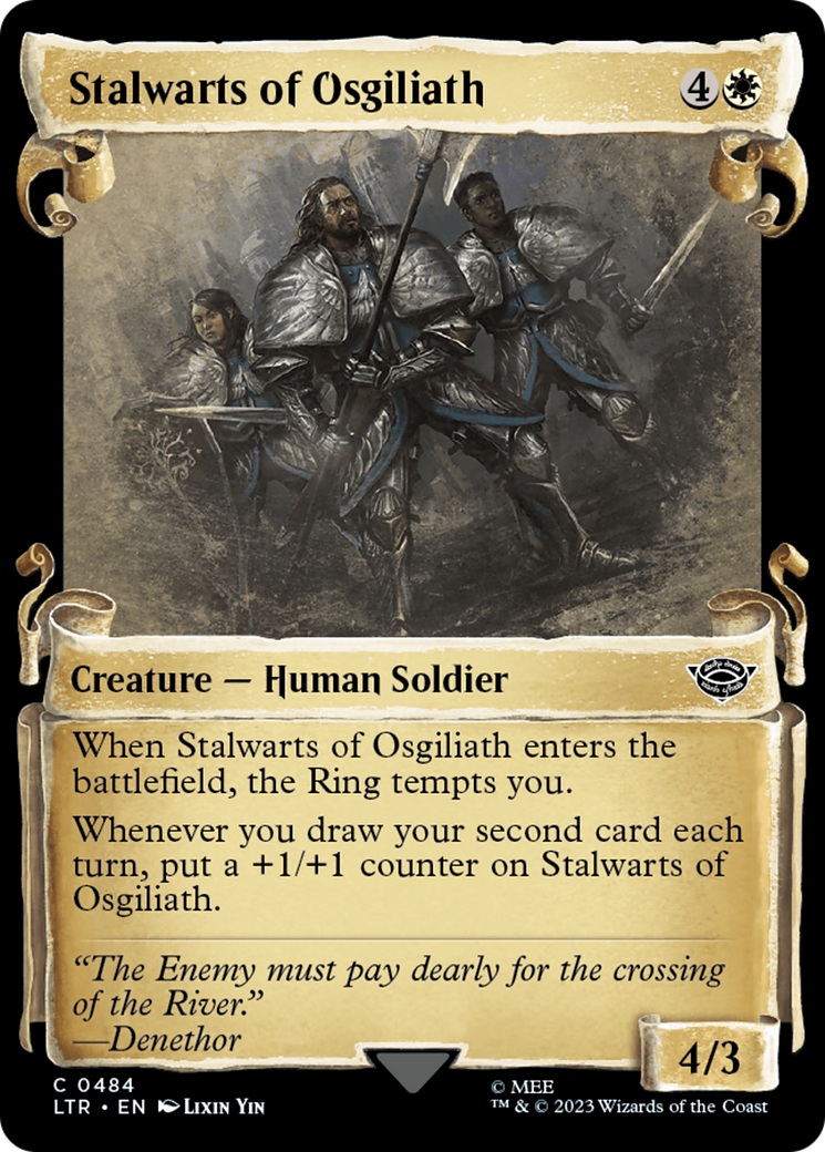 Stalwarts of Osgiliath - Scroll Showcase [LTR-484]