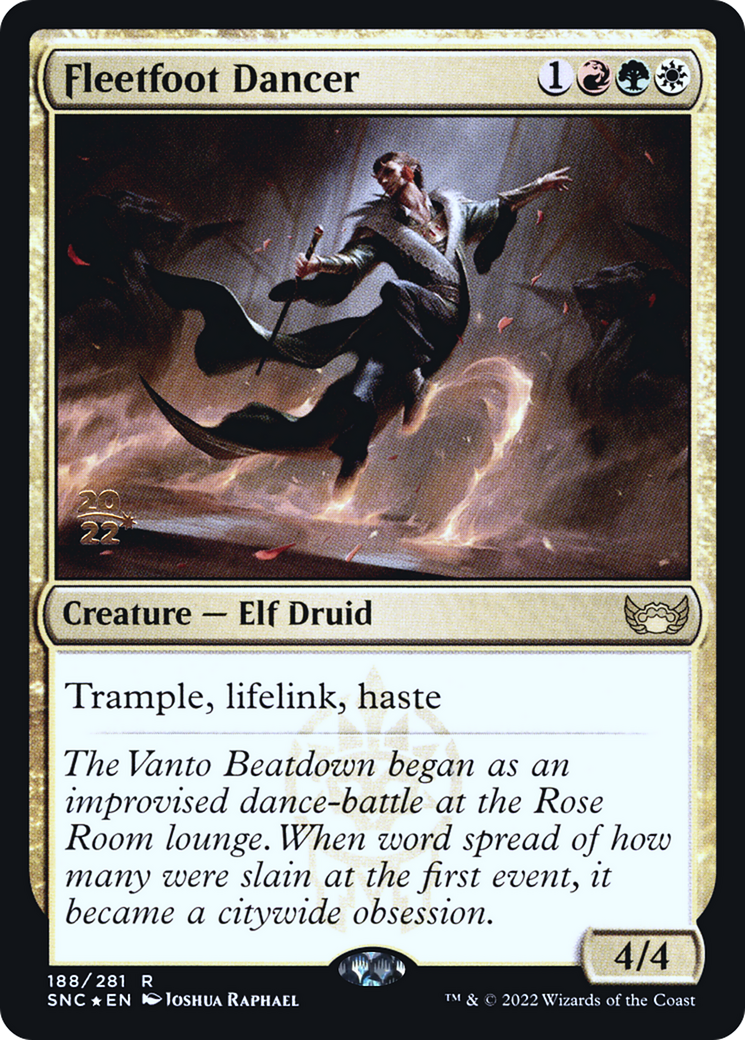Fleetfoot Dancer - Prerelease Promo [PSNC-188s]