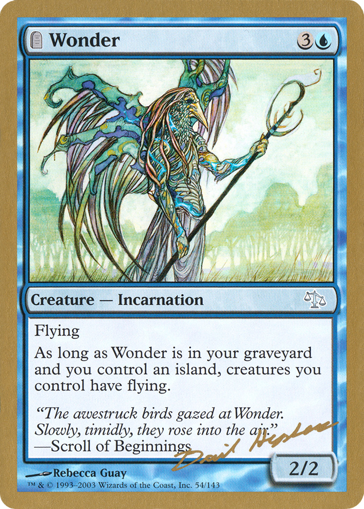 Wonder [WC03-dh54]