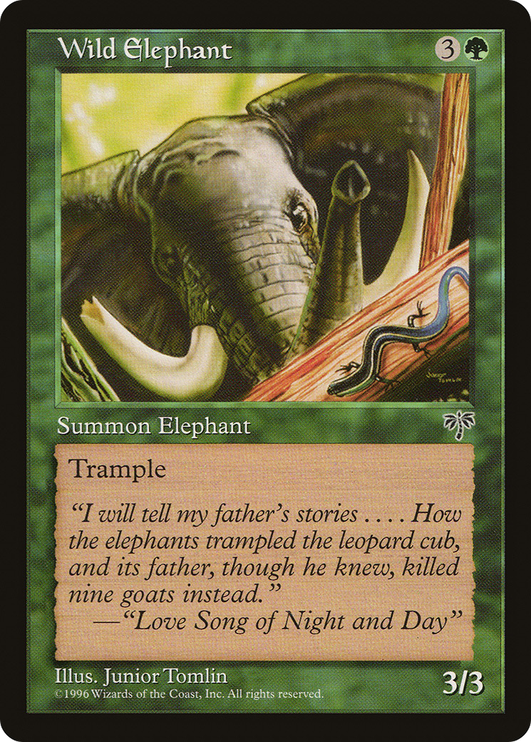 Wild Elephant [MIR-254]