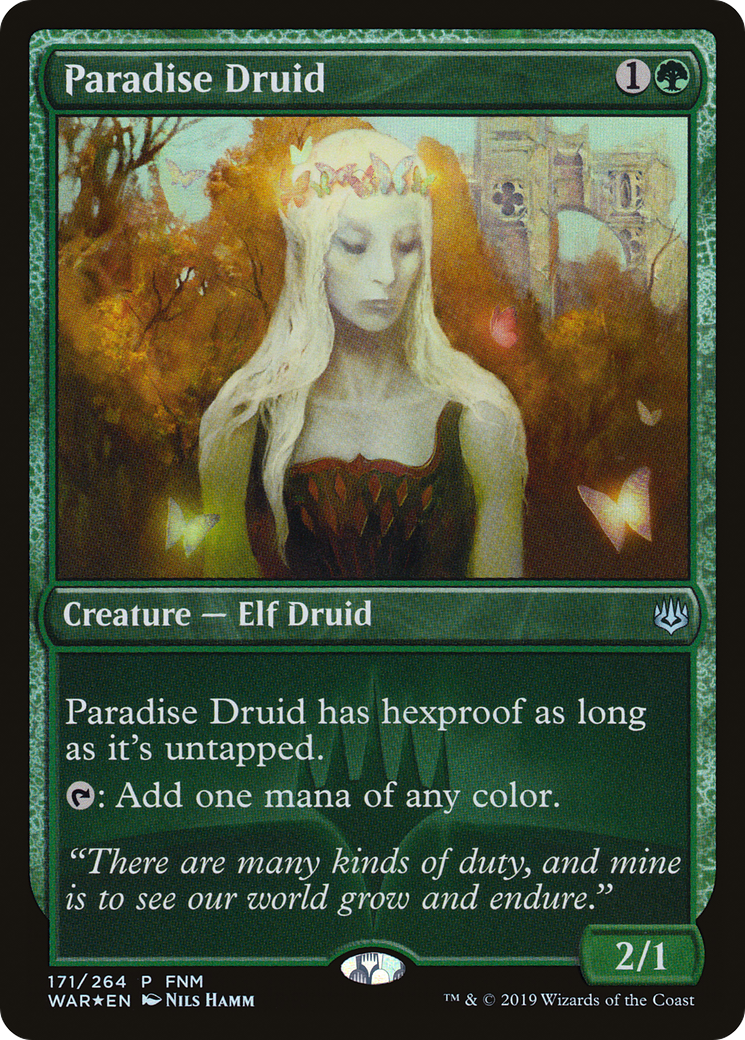 Paradise Druid - Promo [PWAR-171]
