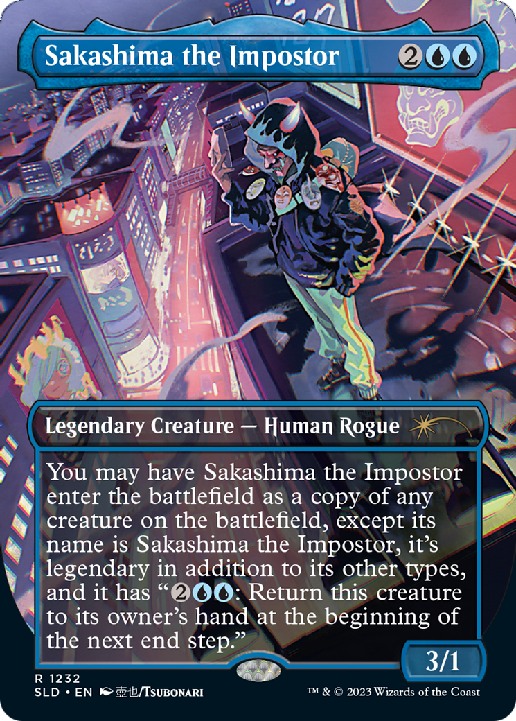 Sakashima the Impostor - Borderless - Full Art [SLD-1232]