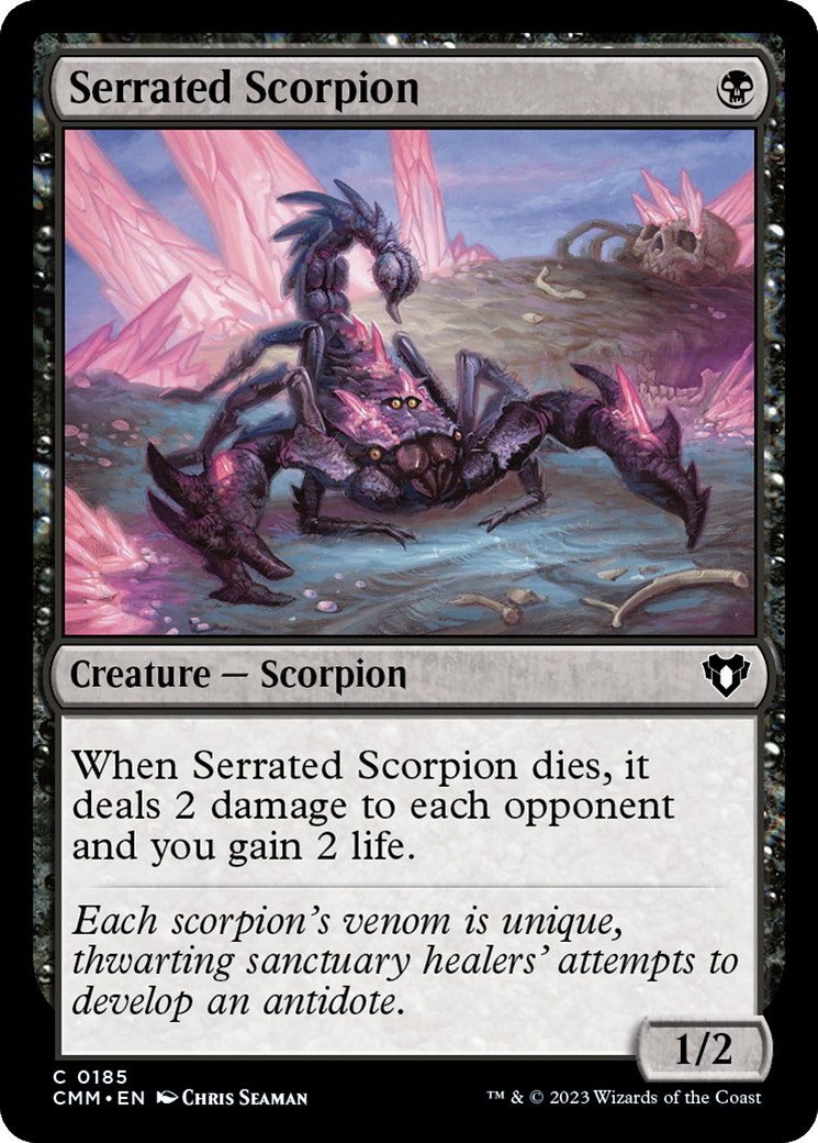 Serrated Scorpion [CMM-185]