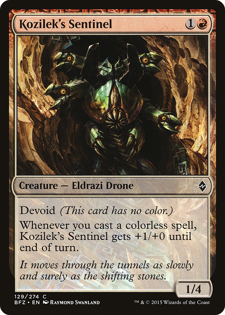 Kozilek's Sentinel [BFZ-129]