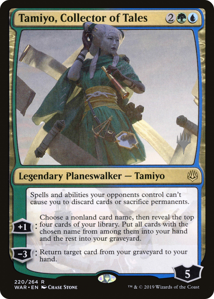 Tamiyo, Collector of Tales - Promo Pack [PWAR-220p]