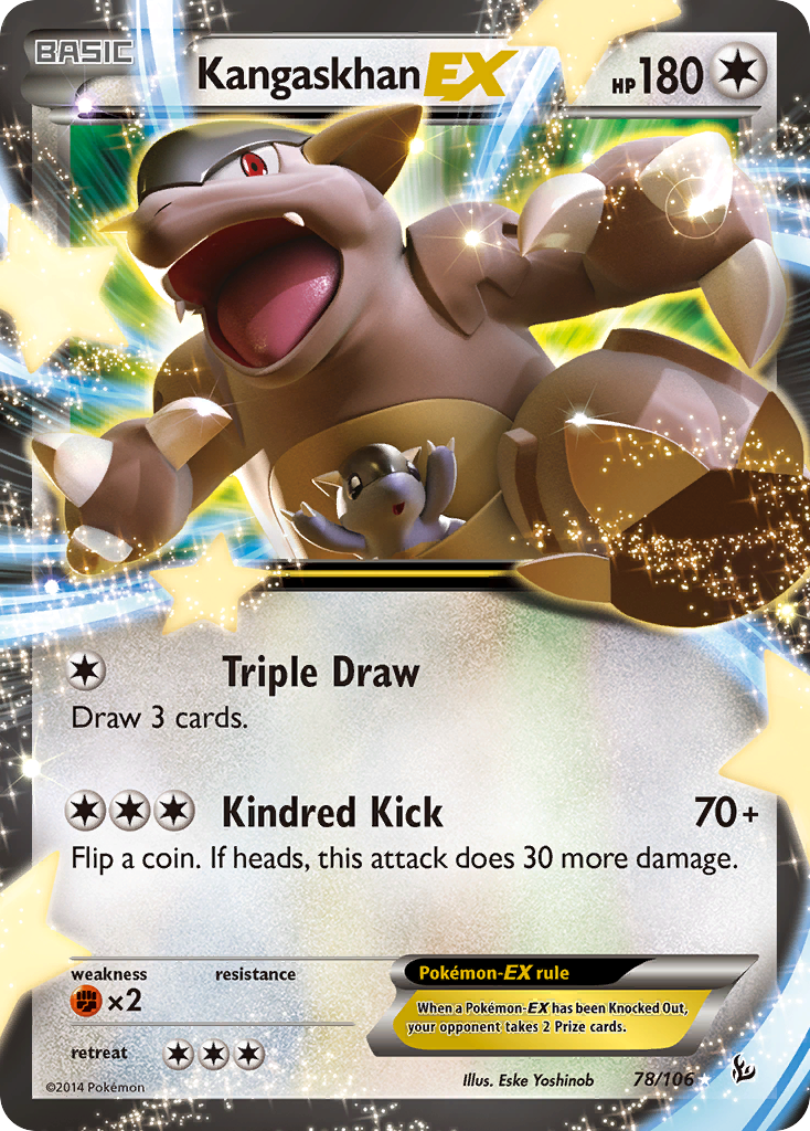 Kangaskhan-EX [XY2-78]