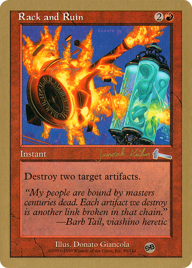 Rack and Ruin [WC00-jk89sb]