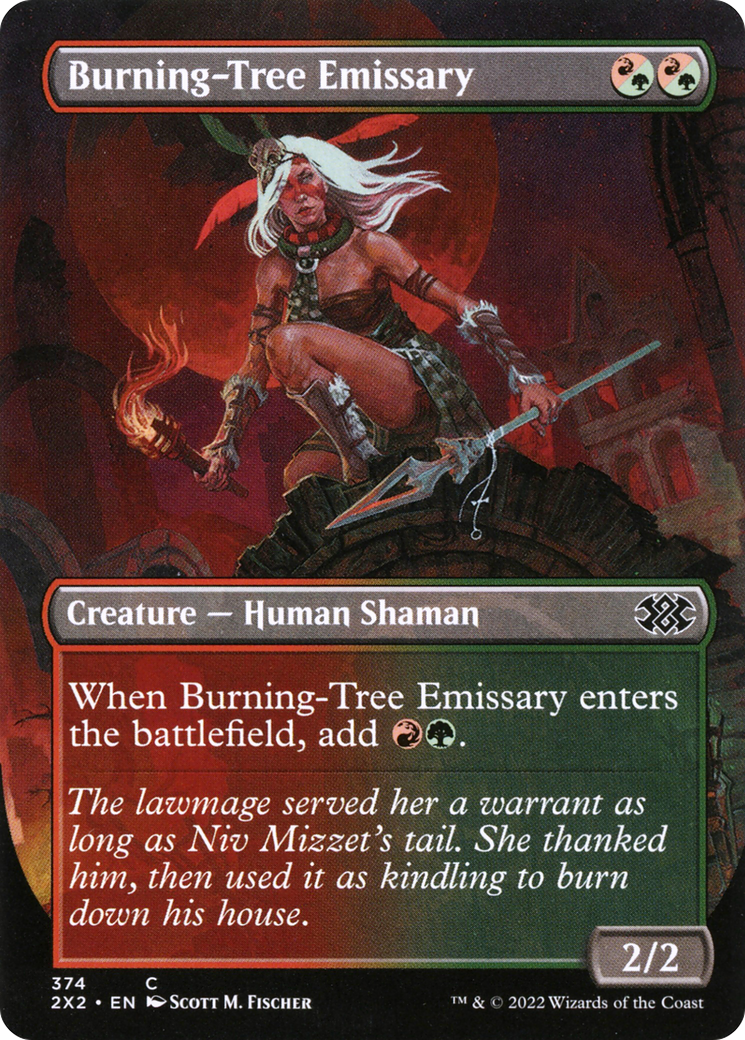 Burning-Tree Emissary - Borderless [2X2-374]