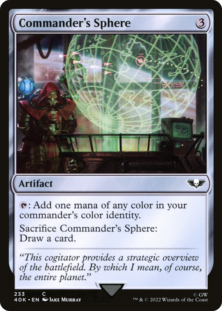 Commander's Sphere [40K-233]