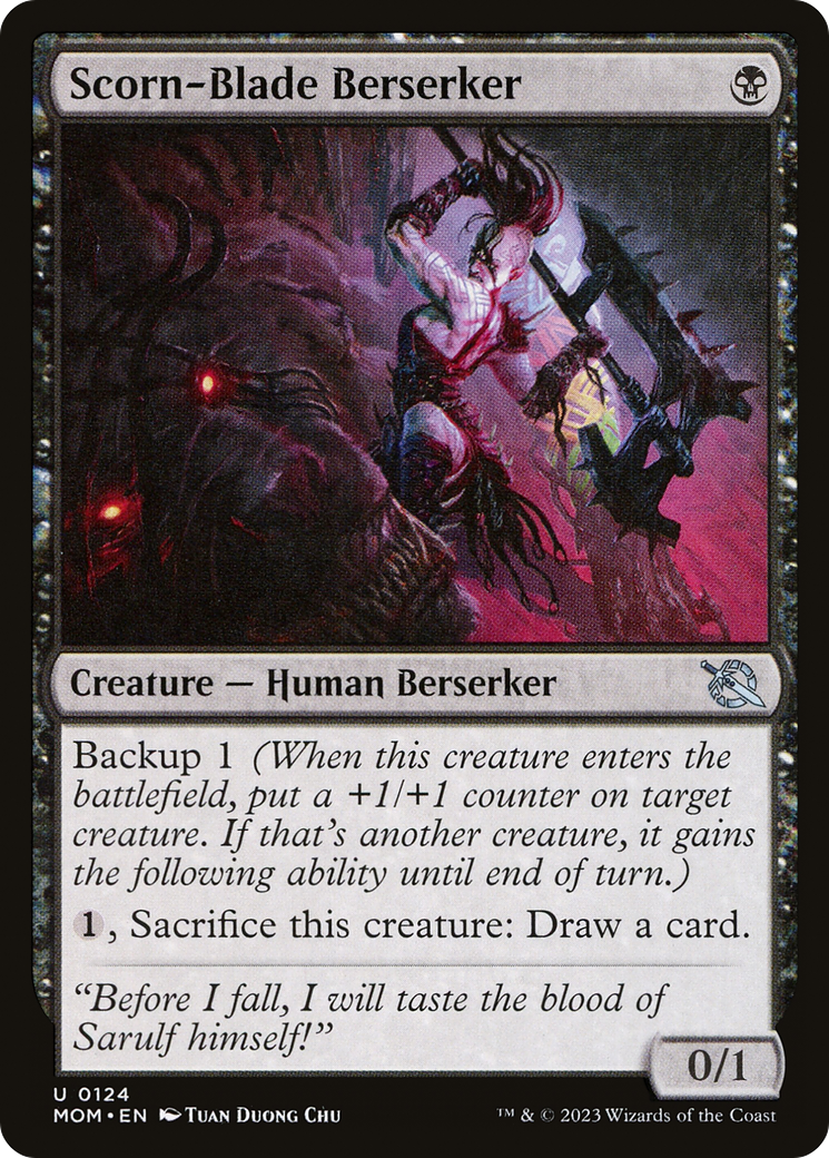 Scorn-Blade Berserker [MOM-124]