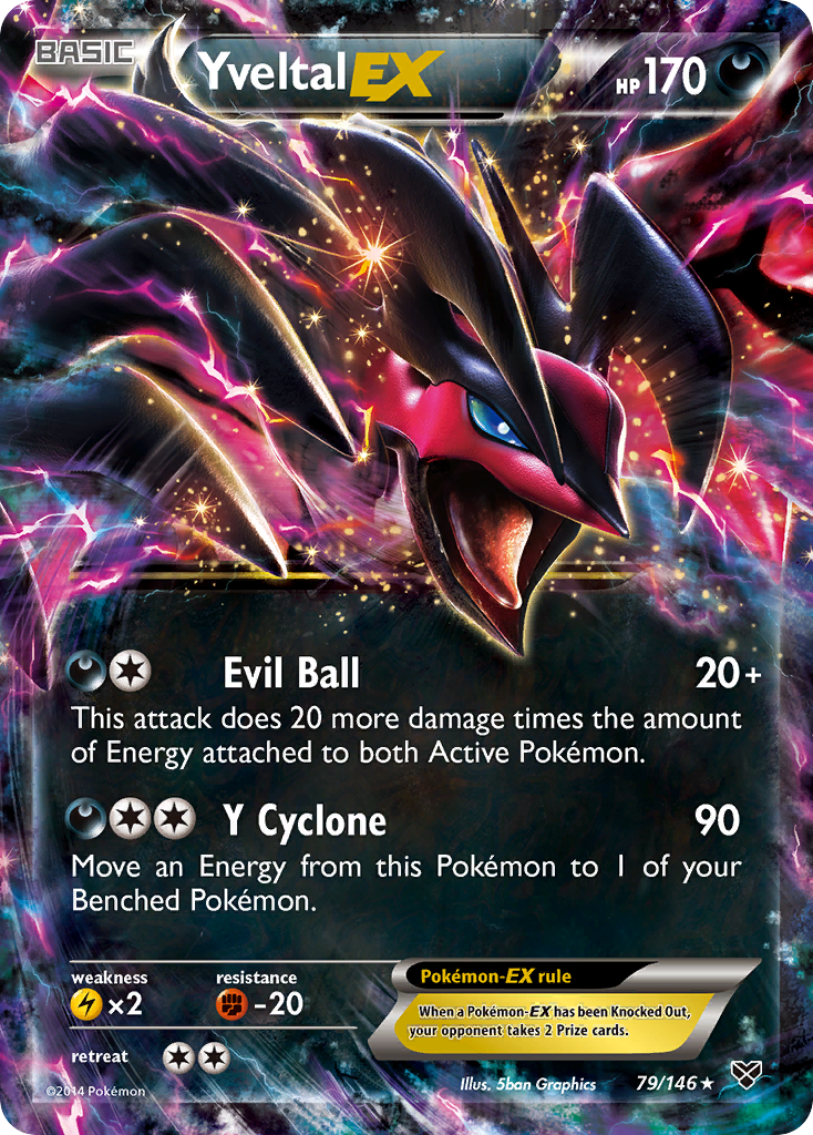 Yveltal-EX [XY1-79]
