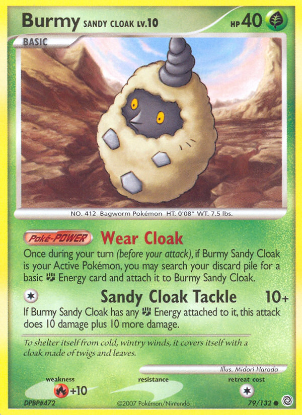 Burmy Sandy Cloak [DP3-79]